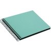 Goldbuch Spiralalbum Bella Vista aqua 23x17 cm 40 schwarze Seiten