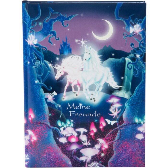 Freundebuch Unicorn A5 Goldbuch 43 579 Einhorn langlebig laminiert