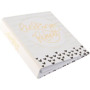Goldbuch 69 042 Rezeptordner Lieblingsrezepte, rot, 21 x...