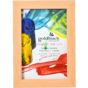 Goldbuch Portraitrahmen Colour Up Holzoptik Kunststoff versch Farben Größen