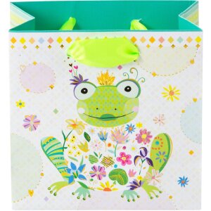 Set ambalaje de cadou Turnowsky Happy Frog – șoarece, imprimare artistică cu relief
