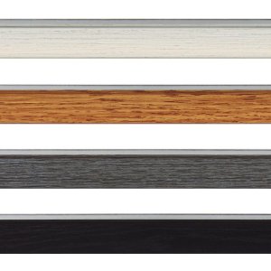 Walther Bilderrahmen Bohemian 13x18 cm creme mittelbreit silberkante