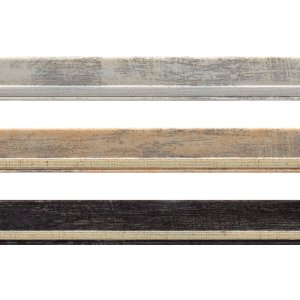 Walther Bilderrahmen Chalet schwarz 13x18 cm mit Passepartout 9x13 cm