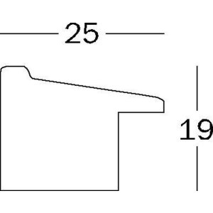 Bilderrahmen Bohemian 15x20 cm creme