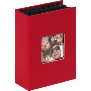 Walther Einsteckalbum Minimax Fun 100 Fotos 10x15 cm rot...