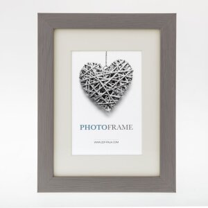 ZEP Holzrahmen Regent 10x15 cm bis 50x70 cm mit Passepartout Normalglas