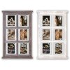 Galerie foto Hampton – ramă foto din lemn pentru 6 fotografii 10x15 cm