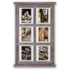 Galerie foto Hampton – ramă foto din lemn pentru 6 fotografii 10x15 cm