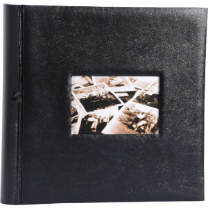 Album foto Henzo Jumbo 30x30 cm, copertă din piele artificială, 100 pagini albe cu hârtii de pergament