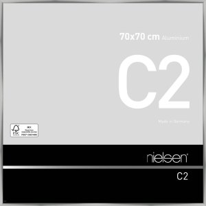 Nielsen Alurahmen C2 silber 70x70 cm