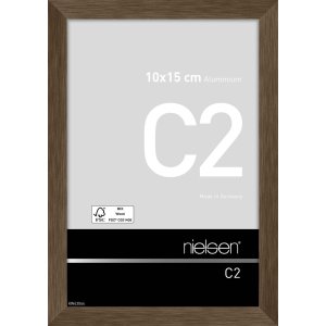 Nielsen Aluminium Wechselrahmen C2 10x15 cm Struktur...