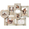 Walther Holzrahmen Le Coeur Rustikal 10x15 cm 13x18 cm Fotogalerie 3er Rahmen