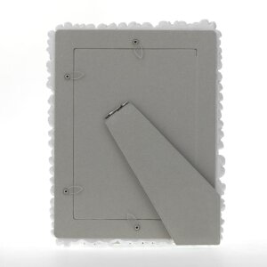 Rama foto ZEP BLUMEN albă 13x18 cm – 20x30 cm, plastic de artă