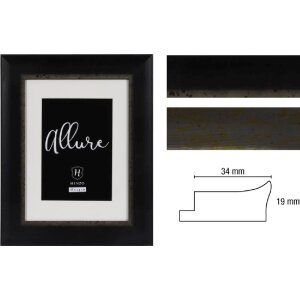 Ramă foto Henzo Allure din lemn, 34 mm, pentru format...