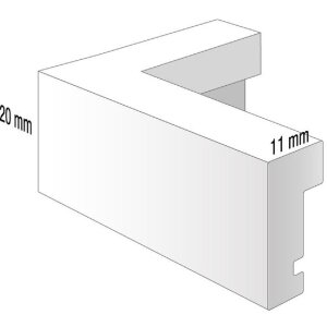 Rama foto Henzo Viola cu passepartout, 10x15 cm până la 50x70 cm