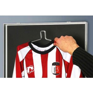 Nielsen Aluminium Bilderrahmen Framebox 70x90 cm Eloxal Schwarz Matt Acrylglas