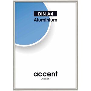 Nielsen Accent Aluminium Bilderrahmen 21x30 cm Pearl Mercury
