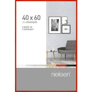 Nielsen Alurahmen Pixel 40x60 cm tornado rot