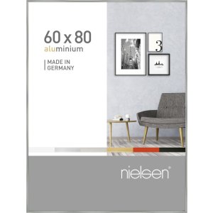 Nielsen Alurahmen Pixel 60x80 cm silber glanz