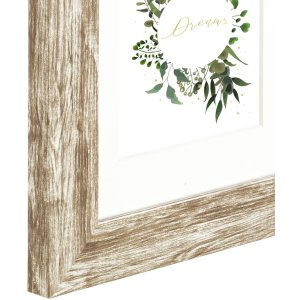 Kunststoffrahmen Chalet, Braun, 20 x 30 cm