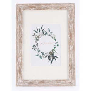 Kunststoffrahmen Chalet, Braun, 20 x 30 cm