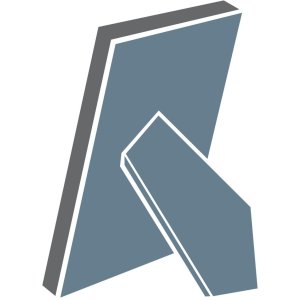 Kunststoffrahmen Chalet, Taupe, 30 x 40 cm