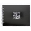 Hama Spiral-Album Fine Art 24x17 cm 50 weiße Seiten Schwarz