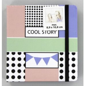 Hama Einsteckalbum Cool Story bunt 11,7x12,7 cm 28 Fächer