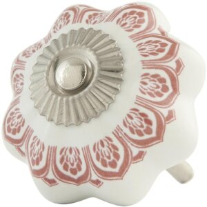 Mărcuță decorative în formă de floare Clayre & Eef, 4 cm, design nostalgic