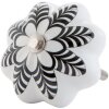 Mărcuță decorative în formă de floare Clayre & Eef, 4 cm, design nostalgic