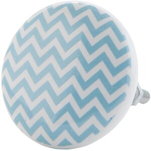Buton decorativ ceramic pentru mobilier, 4 cm, diverse designuri