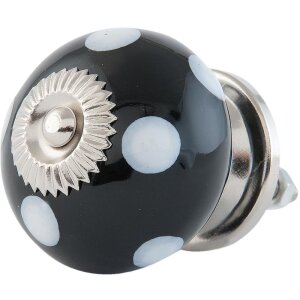 Buton decorativ ceramic pentru mobilier, 4 cm, diverse designuri