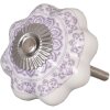Buton decorativ floral Clayre & Eef, 4,5 cm, diverse modele