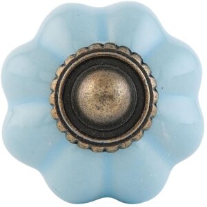 Butoniere decorative cu formă de floare, 3 cm, pastel, design vintage