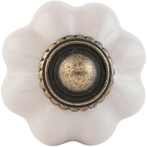 Butoniere decorative cu formă de floare, 3 cm, pastel, design vintage