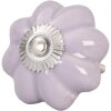 Buton decorativ floral 5 cm Clayre & Eef, ceramică, stil vintage