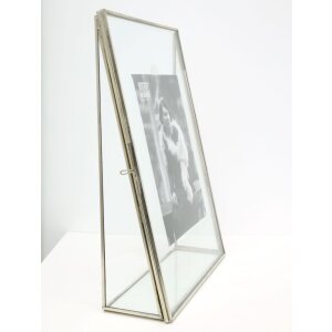 Deknudt Metallrahmen S68PA mit Glasaufsteller Kupfer Schwarz Silber