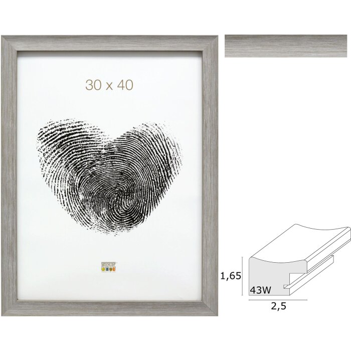 Rama foto Deknudt S43WF din plastic bej, 9x13 cm – 40x60 cm