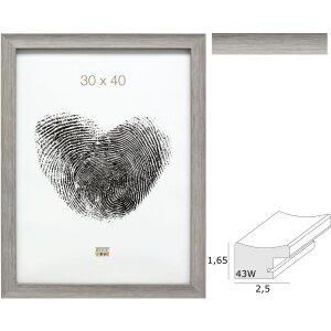 Rama foto Deknudt S43WF din plastic bej, 9x13 cm – 40x60 cm