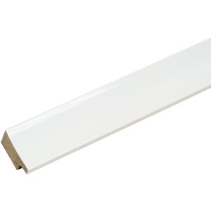Rama foto alb strălucitor din plastic S43WK