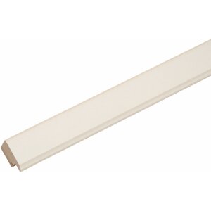 Rama foto din lemn albă S45DK, 9x13 cm, până la 30x45 cm