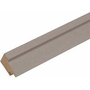 Rama foto din lemn bej mat S45EF, pentru imagini până la 50x70 cm