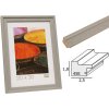 Ramă foto din lemn gri deschis S45ES, pentru fotografii până la 40x60 cm