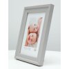 Ramă foto din lemn gri deschis S45ES, pentru fotografii până la 40x60 cm