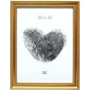 Deknudt Kunststoff-Bilderrahmen S45HA1 gold Barock-Rahmen 10x15 cm bis 40x60 cm