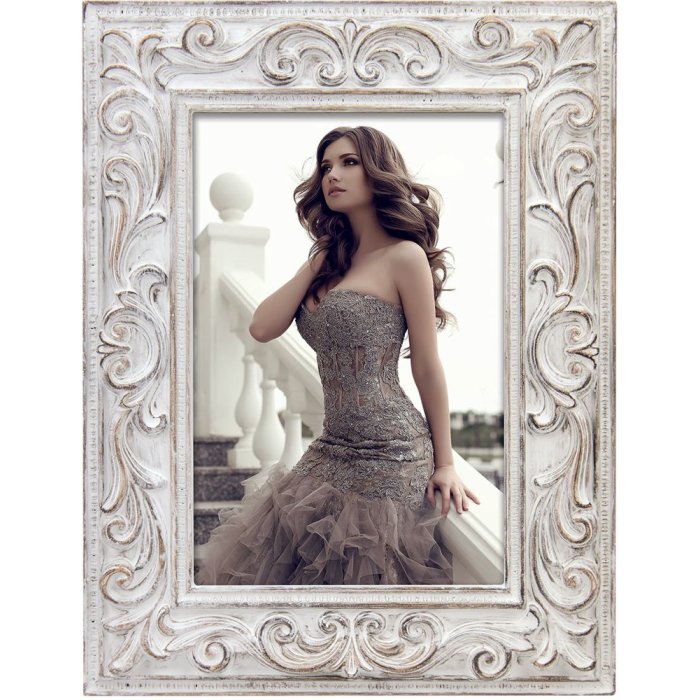 ZEP Barock-Bilderrahmen Chimay 13x18 cm, Schwarz, 13x18 cm