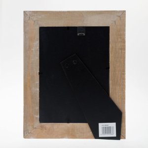 ZEP Fotorahmen Levico 20x30 cm Holzrahmen weiß Aufsteller Hinstellen Hinhängen