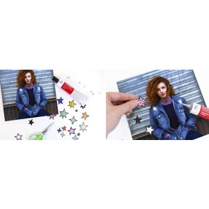 Walther Holzrahmen Fiorito Eiche Dunkel 30x30 cm Passepartout 18x18 cm