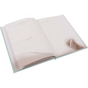 Goldbuch Babytagebuch Cute Bunnies Blue 21x28 cm 44 illustrierte Seiten