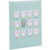 Goldbuch Babytagebuch Cute Bunnies Blue 21x28 cm 44 illustrierte Seiten